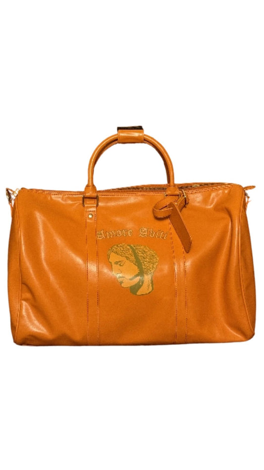 Orange Duffle Bag