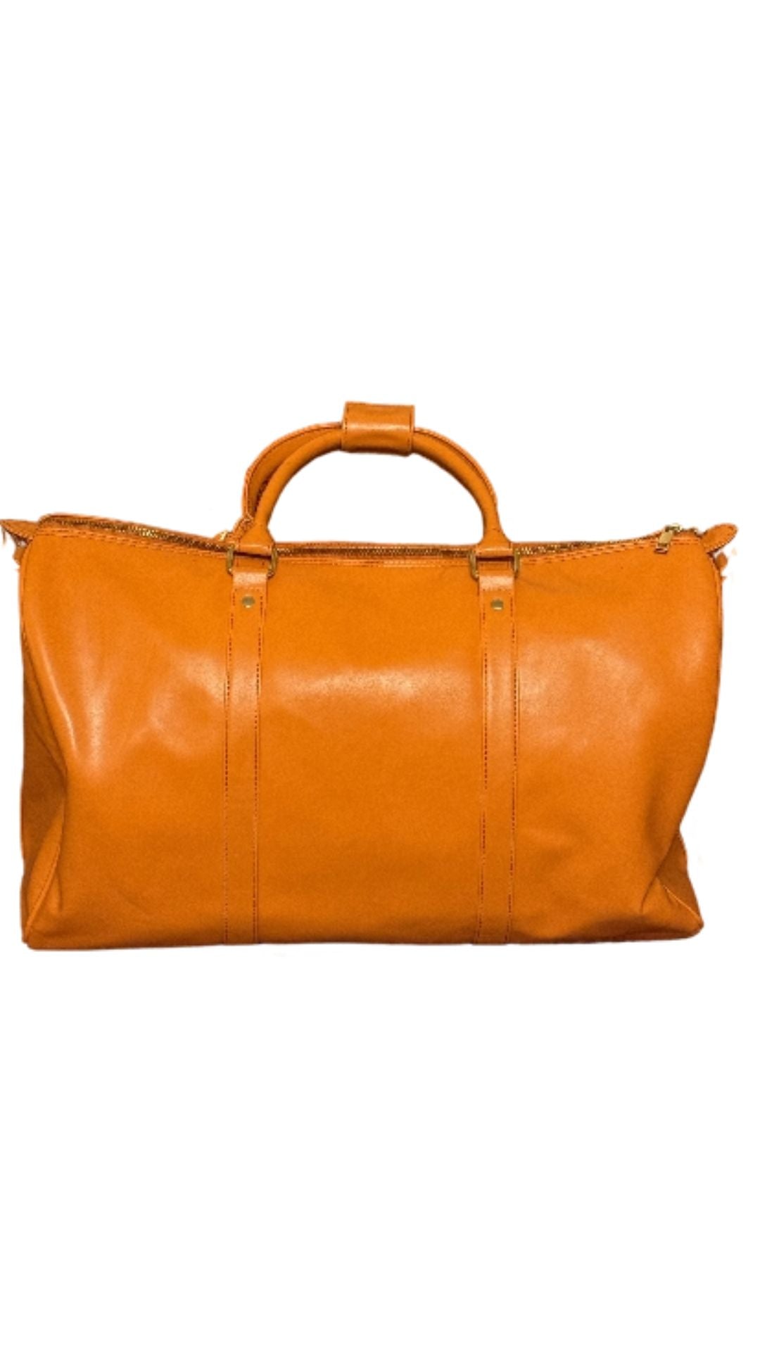 Orange Duffle Bag