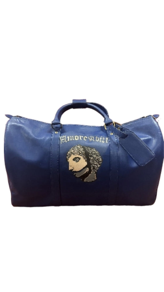 Blue Duffle Bag
